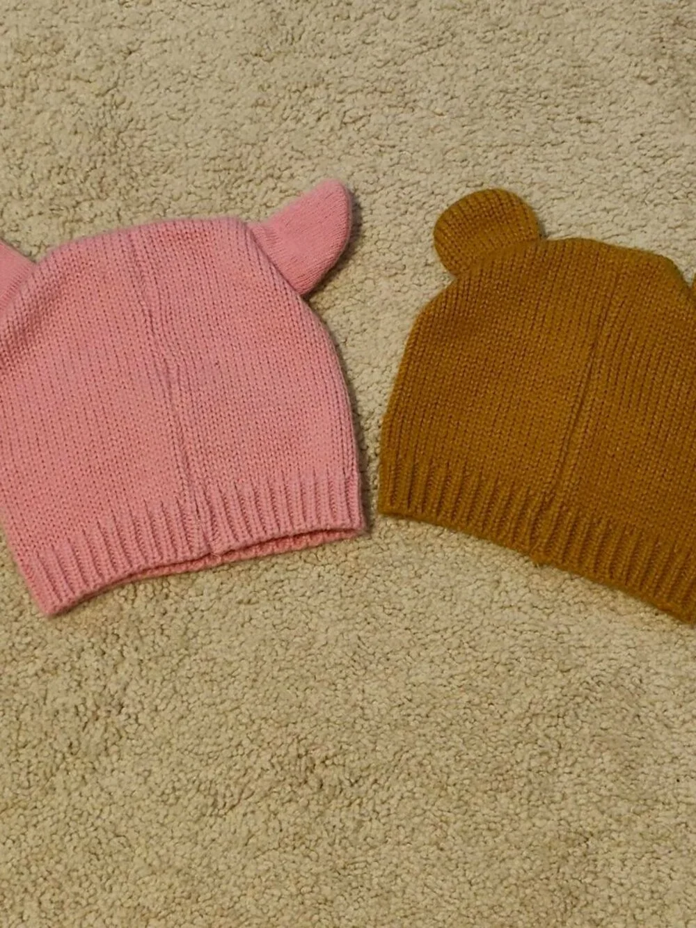 llama and bear children's winter beanie bundle